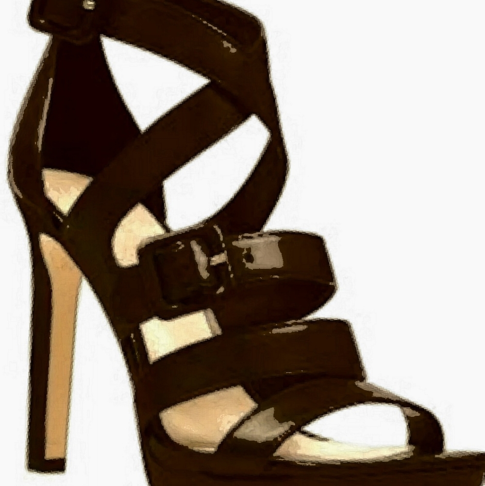 Nine West Leather Sexy Sandals